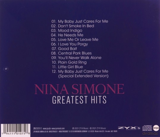 Nina Simone (1933-2003): Greatest Hits [CD]