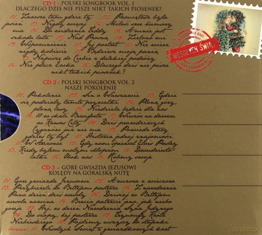 Krzysztof Krawczyk: Wesołych Świąt Z Gwiazdkowych Kart - Polski Songbook I Kolędy [3CD]