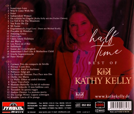 Kathy Kelly: Half Time-Best Of [2CD]