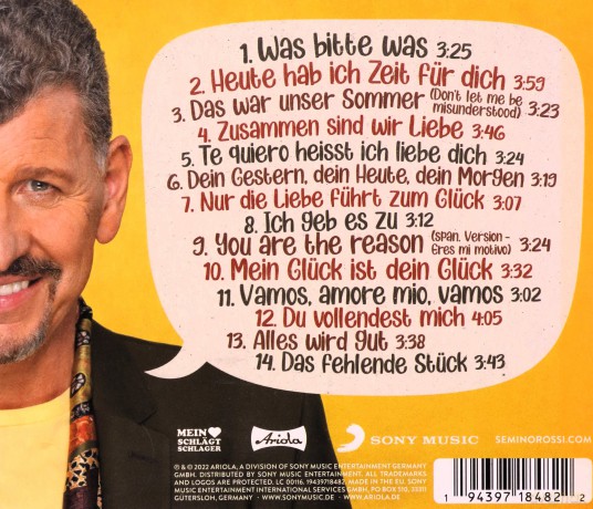 Semino Rossi: Heute hab ich Zeit fur dich [CD]