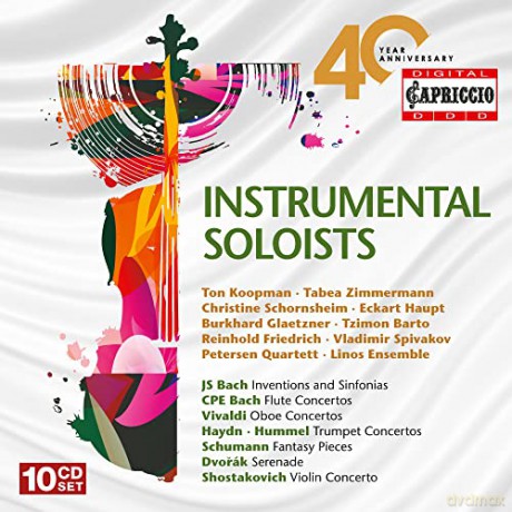 Domenico Scarlatti (1685-1757): Instrumental Soloists - 40 Year Anniversary Capriccio [10CD]