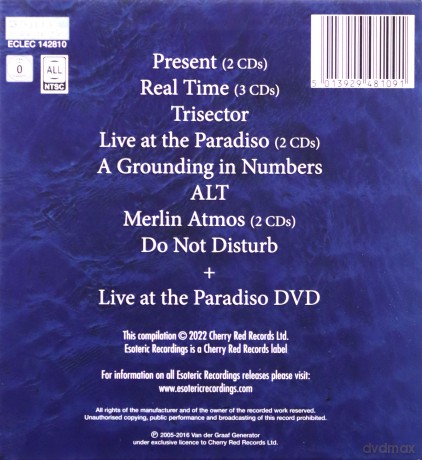 Van Der Graaf Generator: Interference Patterns: The Recordings 2005 - 2016 [14CD]