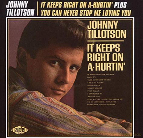 Johnny Tillotson: It Keeps Right On A-Hurtin/You Can Never Stop Me Loving You [CD]