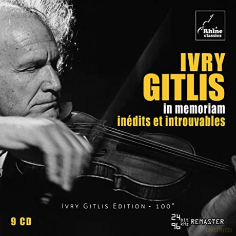 Bela Bartok (1881-1945): Ivry Gitlis in Memoriam [9CD]