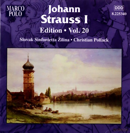 Johann Strauss I (1804-1849): Johann Strauss Edition Vol.20 [CD]