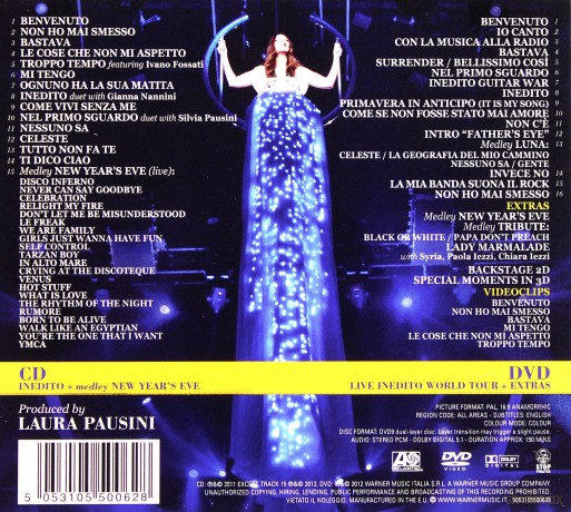 Laura Pausini: Inedito (digipack) [CD]+[DVD]