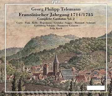 Georg Philipp Telemann (1681-1767): Kantaten - Franzśsischer Jahrgang 1714/1715 Vol.2 [2CD]