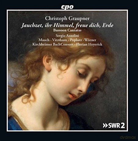 Christoph Graupner (1683-1760): Kantaten mit obligatem Fagott [2CD]