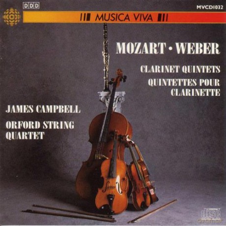 Wolfgang Amadeus Mozart (1756-1791): Klarinettenquintett KV 581 [CD]