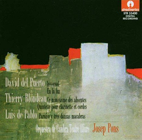 Thierry Blondeau: Klarinettenquintett Luftbrucken [CD]