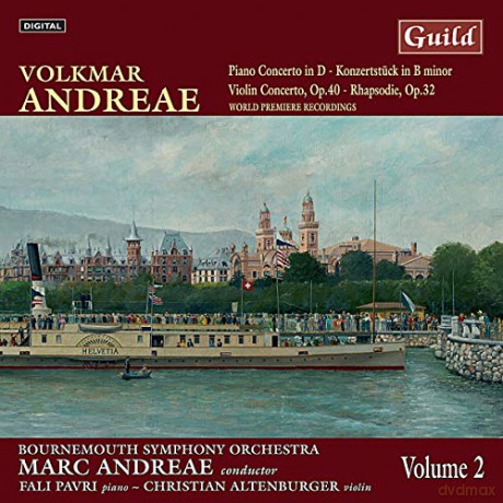 Volkmar Andreae (1879-1962): Klavierkonzert in D [CD]