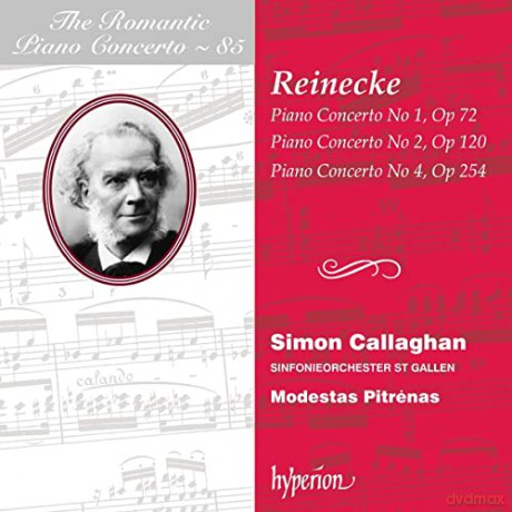 Carl Heinrich Reinecke (1824-1910): Klavierkonzerte Nr.1,2,4 [CD]