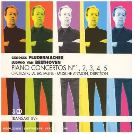 Ludwig van Beethoven (1770-1827): Klavierkonzerte Nr.1-5 [3CD]
