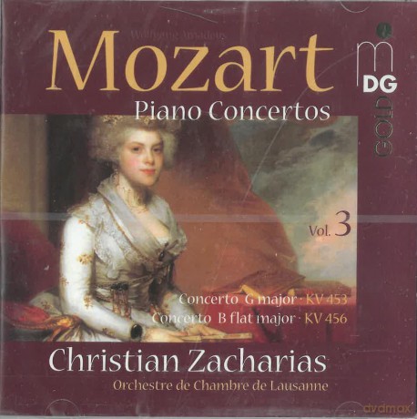 Wolfgang Amadeus Mozart (1756-1791): Klavierkonzerte Vol.3 [CD]
