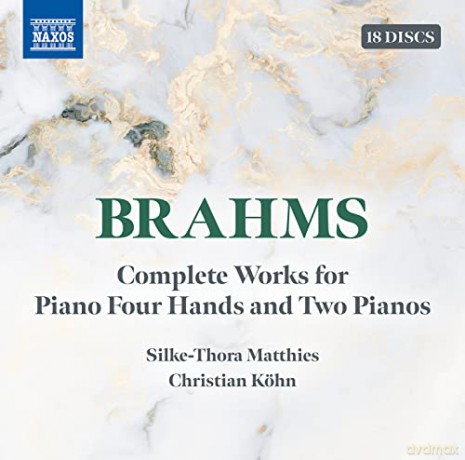 Johannes Brahms (1833-1897): Klaviermusik zu 4 Hnden (Gesamtaufnahme) [18CD]