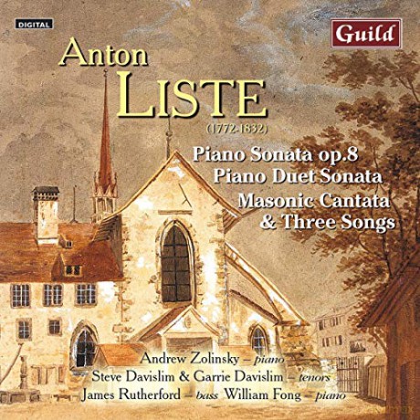 Anton Liste (1772-1832): Klaviersonate A-Dur op.8 [CD]