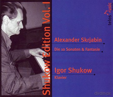 Alexander Scriabin (1872-1915): Klaviersonaten Nr.1-10 [3CD]