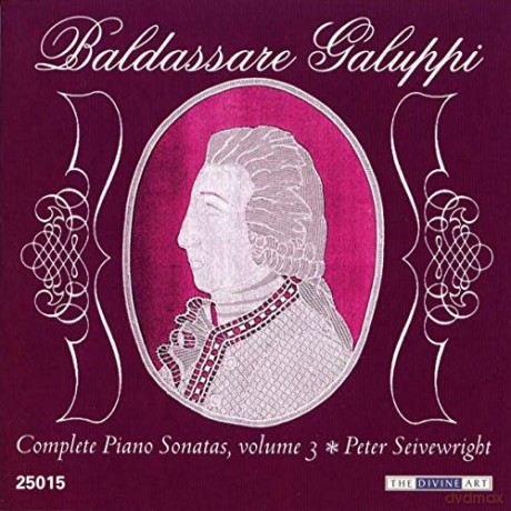Baldassare Galuppi (1706-1785): Klaviersonaten Vol.3 [CD]