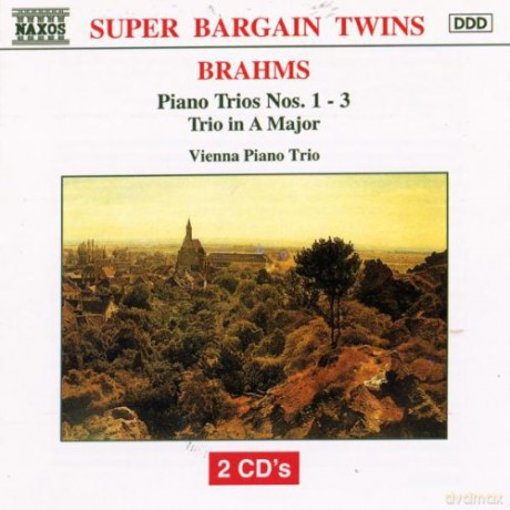 Johannes Brahms (1833-1897): Klaviertrios Nr.1-4 [2CD]