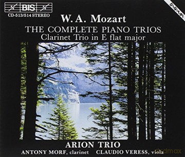 Wolfgang Amadeus Mozart (1756-1791): Klaviertrios Nr.1-5 [2CD]