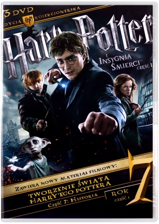 Harry Potter i Insygnia śmierci część 1 (wydanie kolekcjonerskie) [3DVD]