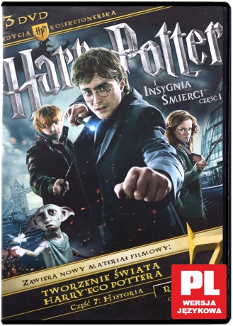 Harry Potter i Insygnia śmierci część 1 (wydanie kolekcjonerskie) [3DVD]