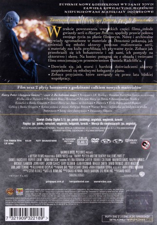 Harry Potter i Insygnia śmierci część 2 wydanie kolekcjonerskie [3DVD]