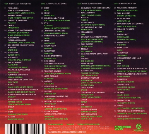 Kontor Sunset Chill: Best Of 20 Years [4CD]