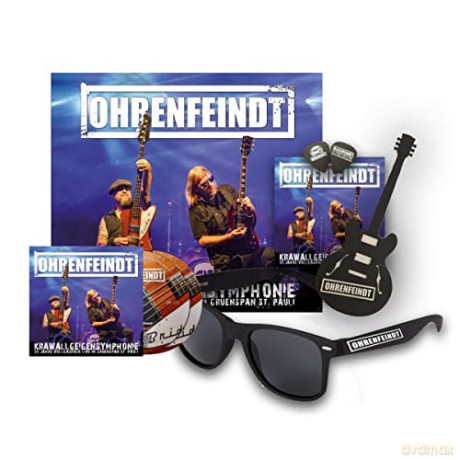 Ohrenfeindt: Krawallgeigensymphonie: 25 Jahre Vollgasrock Live im Grunspan St. Pauli (Limited) (Fan-Box) [3CD]