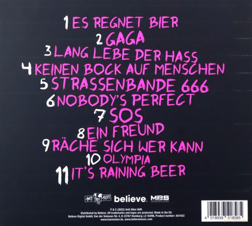 Hamatom: Lang lebe der Hass [CD]