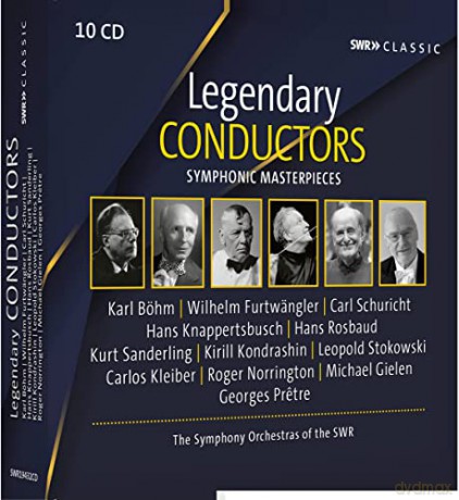 Wolfgang Amadeus Mozart (1756-1791): Legendary Conductors - Symphonic Masterpieces [10CD]