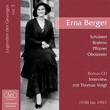 Legenden des Gesanges Vol.3 - Erna Berger [CD]