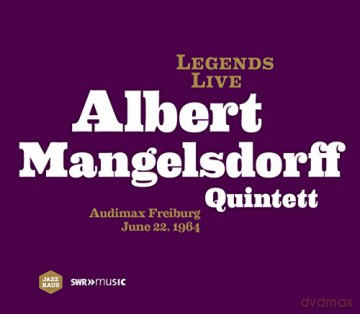 Albert Mangelsdorff (1928-2005): Legends Live: Audimax Freiburg 1964 [CD]