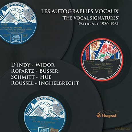 Les Autographes Vocaux - Pathe-Art 1930-1931 [CD]