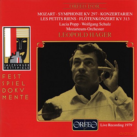 Wolfgang Amadeus Mozart (1756-1791): Les Petits Riens KV 299b (Ballettmusik) [CD]