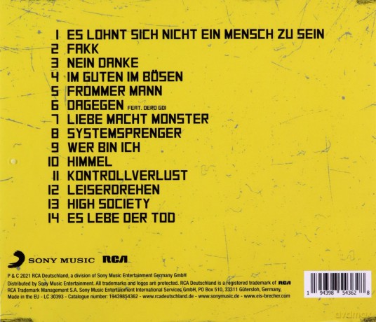 Eisbrecher: Liebe macht Monster (Jewelcase) [CD]