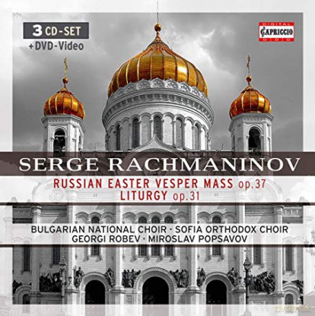 Sergej Rachmaninoff (1873-1943): Liturgie des Hl.Joh.Chrysostomus op.31 [4CD]