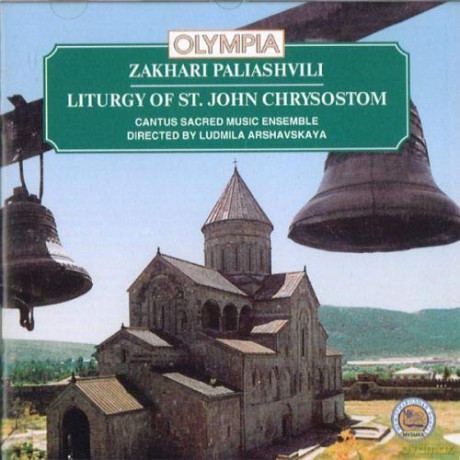 Sacharij Paliashvily (1871-1933): Liturgy of St.John Chrysostom [CD]