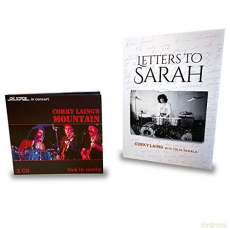 Corky Laing's Mountain: Live In Melle 2016 + Buch Letters To Sarah [2CD]