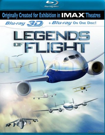 Legends of Flight 3D (Legendy Przestworzy) [Blu-Ray 3D]