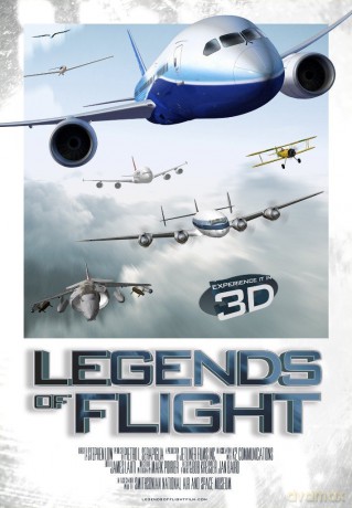 Legends of Flight 3D (Legendy Przestworzy) [Blu-Ray 3D]