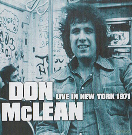 Don McLean: Live in New York 1971 [CD]
