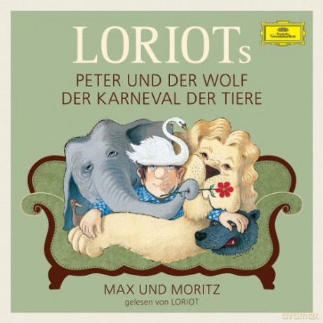 Camille Saint-Saens (1835-1921): Loriots Peter und der Wolf [CD]