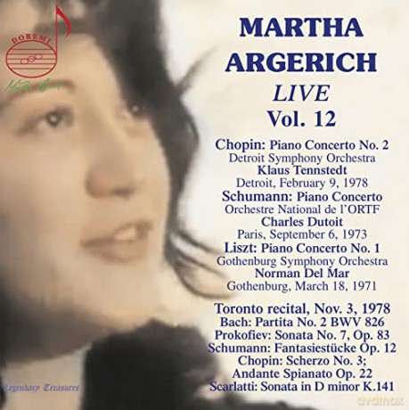Frederic Chopin (1810-1849): Martha Argerich - Legendary Treasures Vol.12 [2CD]