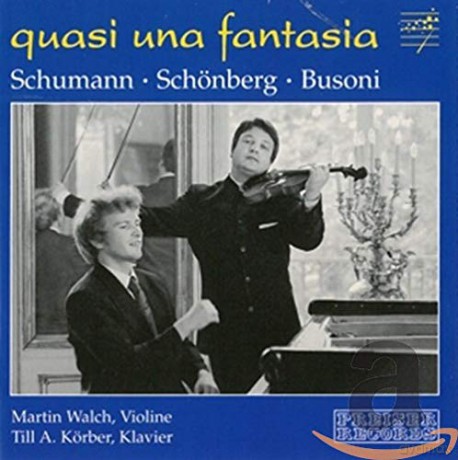 Robert Schumann (1810-1856): Martin Walch,Violine [CD]
