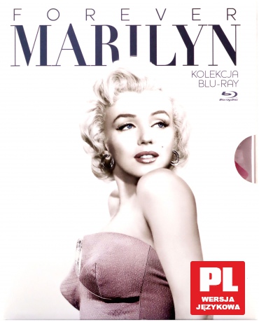 Forever Marilyn Kolekcja: Pół żartem, pół serio / Słomiany wdowiec / Mężczyźni wolą blondynki / Jak poślubić milionera [BOX] [4xBlu-Ray]