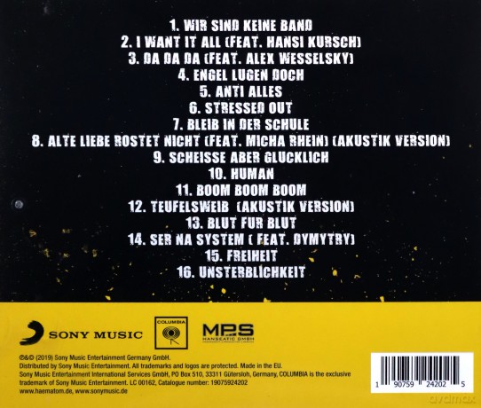 Hamatom: Maskenball [CD]