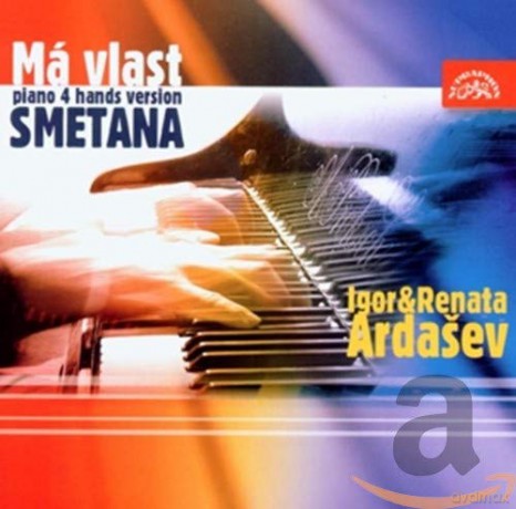 Bedrich Smetana (1824-1884): Mein Vaterland fur Klavier 4-hndig [CD]