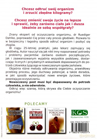 Oczyszczająca Głodówka - Ruediger Dahlke [KSIĄŻKA]