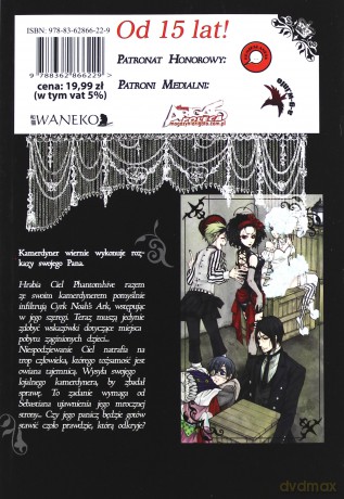 Kuroshitsuji (Tom 7) - Yana Toboso [KOMIKS]